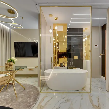 Nadmotlawie Romantic With Bathtub By Downtown